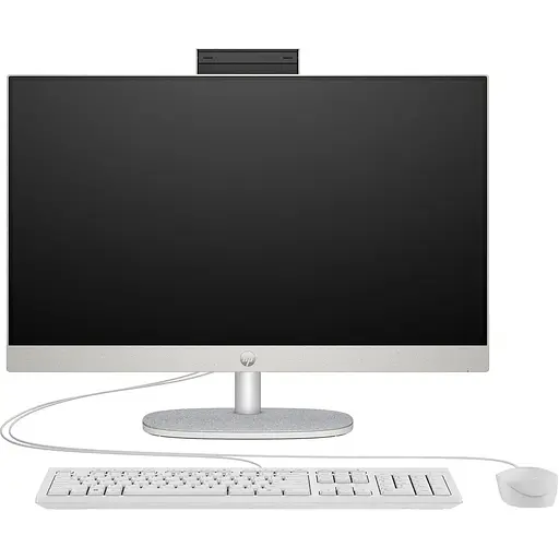 Моноблок HP 23.8" 24-cr0004ua AiO Ryzen 3 7320U/8Gb/SSD512Gb/Cam/KBD/WiFi/DOS/Shell White