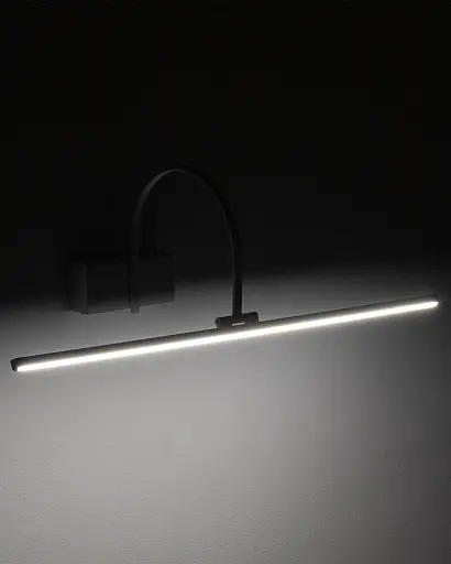 Настінний світильник Nowodvorski 11958 Artline LED M 1x6W 3000K 410Lm IP20 чорний - фото 4