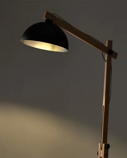 Торшер TK Lighting 5582 Oslo E27 1x15W IP20 черный - фото 2