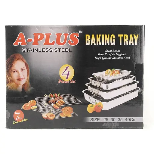 Набір дек А-плюс нержавіюча сталь 4 шт. (000008840) - фото 3