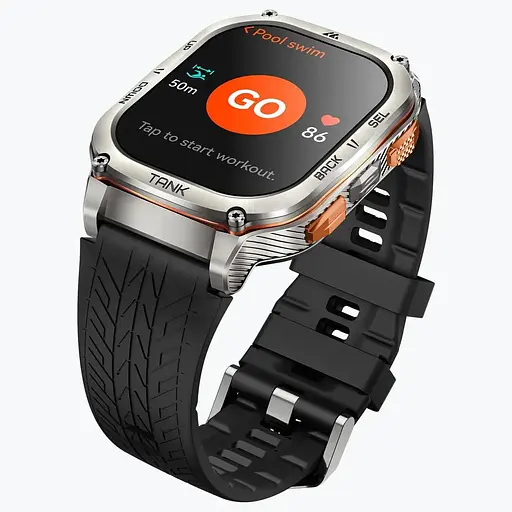 Smart Watch KOSPET Tank M3 Ultra SE Silver UA - фото 6