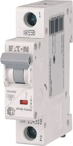 Выключатель автоматический Eaton 1р 10А (HL-C10/1) - фото 1