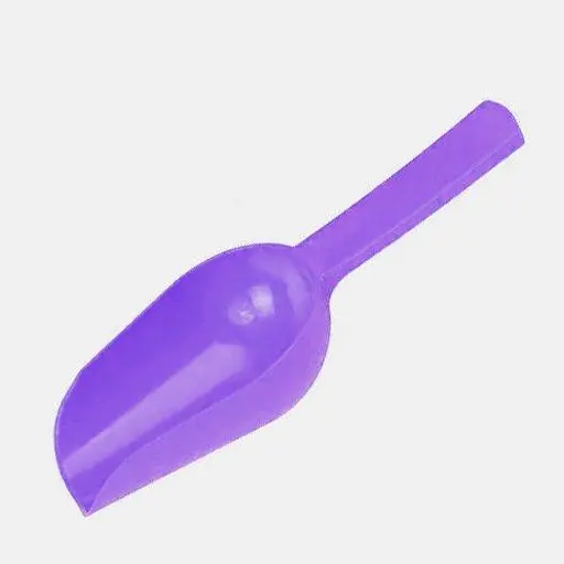 Совок пластиковий для цукру, спецій і сипких продуктів, Мед Фіолетовий 84671 - фото 1