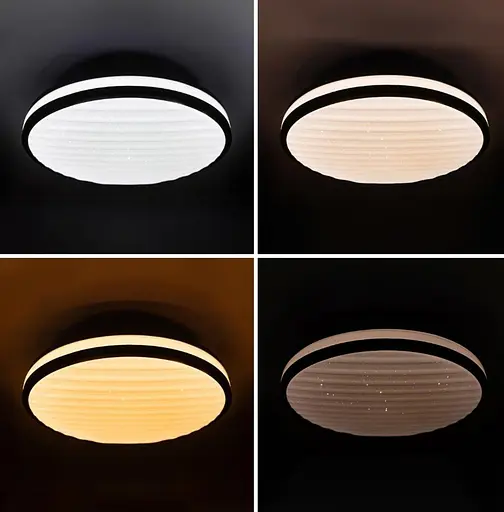 Светильник GRILL звездное небо 72W 375*60мм 3000К-6500К 5600Lm с пультом металл - фото 5