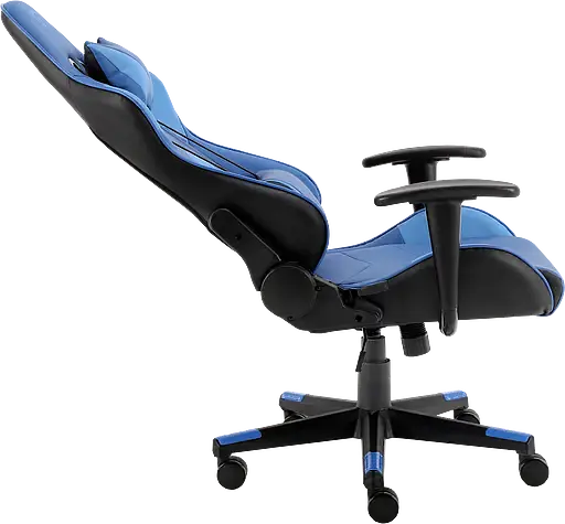 Геймерское кресло GT Racer черное с синим (X-2317 Black/Dark Blue) - фото 5