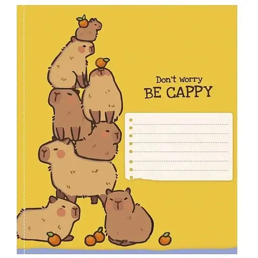 Зошит учнівський "Be lake" Школярик 012-3534K 12 аркушів Різнокольоровий - фото 1