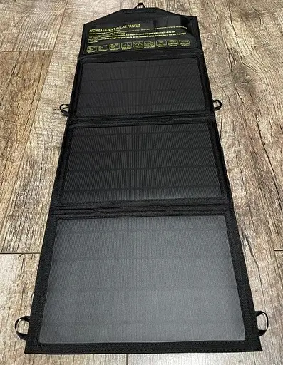 Складное солнечное зарядное устройство Solar panel Solar Ying 6358 EU 21W Солнечная панель - фото 4