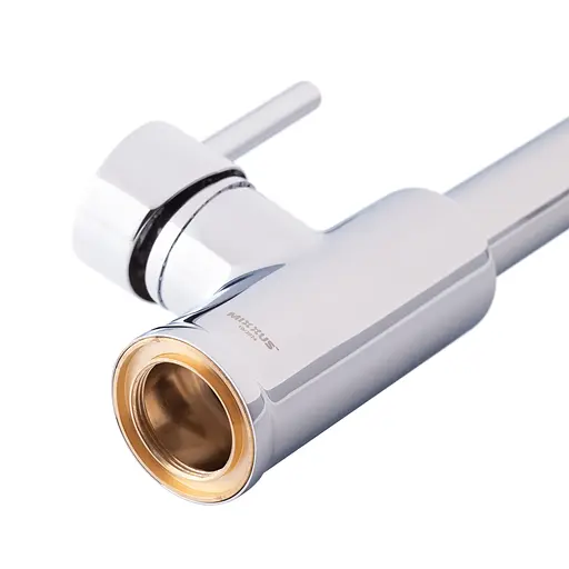 Змішувач для кухні з виливом пружина Mixxus Premium Spring 017 MI6950 Хром - фото 3