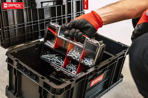 Ящик с 2 органайзерами MULTI Qbrick System TWO TOOLBOX PLUS (5901238251606) - фото 5