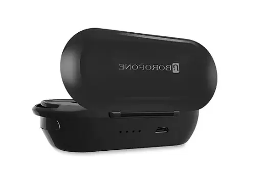 Бездротова Bluetooth стерео гарнітура Borofone BE8 Чорний - фото 8