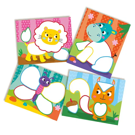 Набір для творчості SES Creative Montessori Сортуй кольори та матеріали (14062S) - фото 3