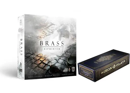 Настільна гра Lords of Boards Brass: Бірмінгем (укр.) + Делюкс фішки (GP-CO121+1)