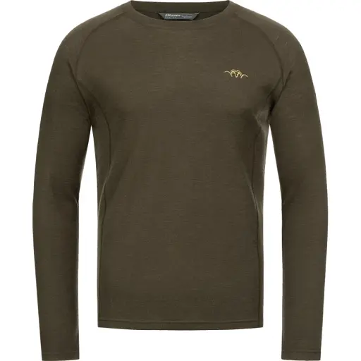 Термосветр Blaser Active Outfits Merino Base Layer Roundneck Jonar 2XL Dark Brown