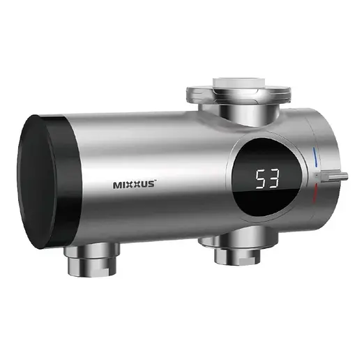 Водонагреватель проточный Mixxus Electra 770-E хром 3,3 kW с креплением на излив MI6511 - фото 1
