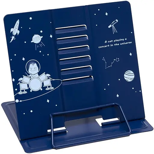 Підставка для книг "Котик Космонавт" LTS-8164 металева Вид 4