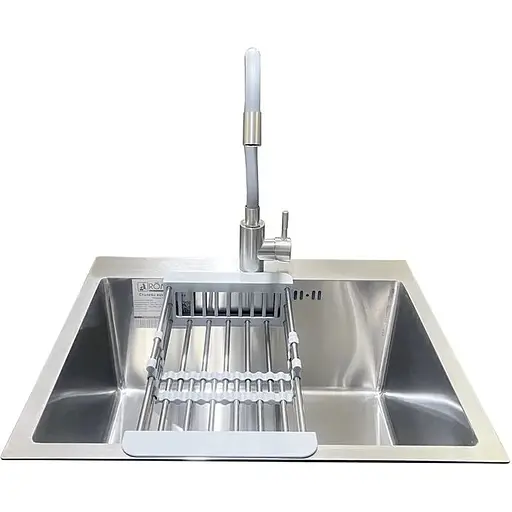 Комплект мийка + змішувач Romzha Arta U-490 (C) - фото 2