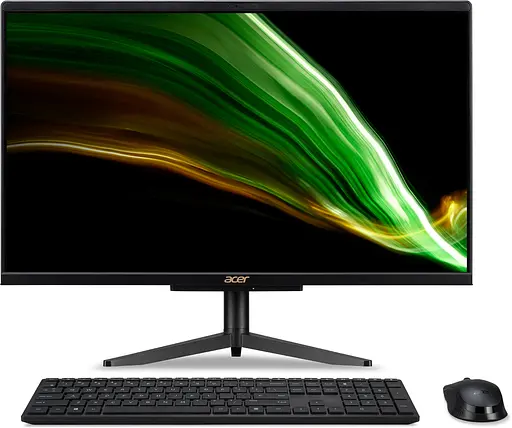 Комп'ютер персональний моноблок Acer Aspire C24-1600 23.8" FHD Intel З N4505 8GB F256GB UMA WiFi Lin чорний - фото 2
