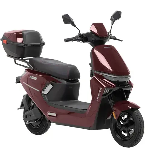 Электроскутер Двухместный Crosser CR15 (2500W, 72V/24Ah) Красный +Кофр-багажник