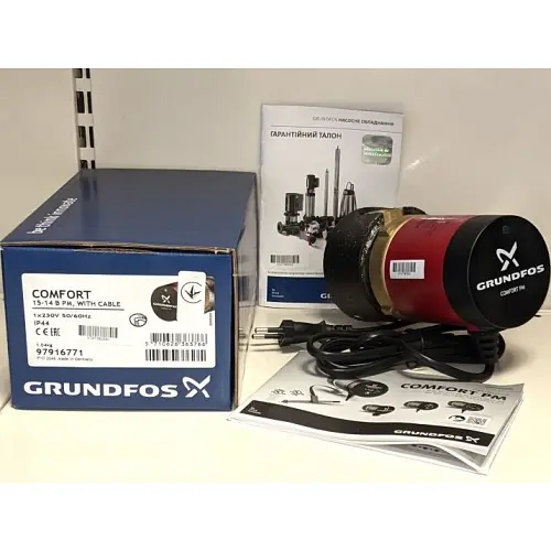 Циркуляционный насос Grundfos Comfort 15-14 B PM (97916771) - фото 8