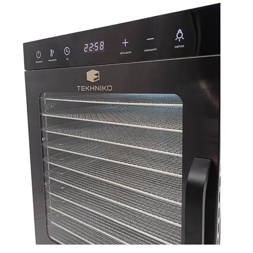 Дегідратор побутовий Tekhniko DH-10H-BK чорний (10 лотків 30*28 см) - фото 5