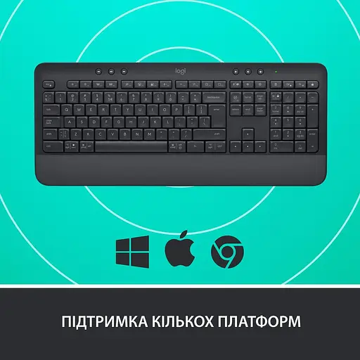 Клавиатура Logitech Signature K650 US Wireless Graphite (920-010945) - фото 6