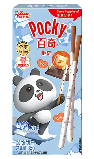 Палички Glico Pocky зі смаком Молоко Milk Flavor, 35 г
