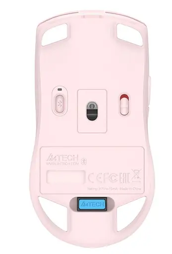 Миша A4Tech Fstyler FB50C Plus (Pink) (FB50C Plus (Pink)) - фото 10