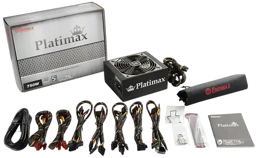 Блок живлення Enermax Platimax 750W 80+ Platinum (EPM750AWT) Б/В - фото 2