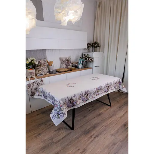 Скатерть Прованс Лавандовый сад 135х300 см (44176) - фото 9