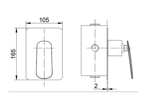 Смеситель для душа ASIGNATURA Intense (65503900) - фото 5