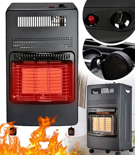 Обігрівач портативний газовий інфрачервоний для приміщень та вулиці (4200 Вт) + шланг + редуктор - фото 6