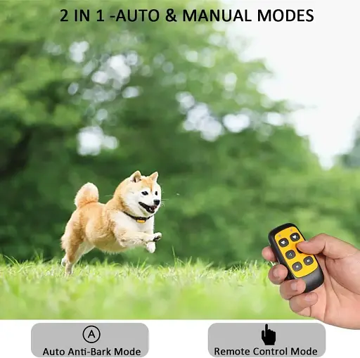 WWVVPET Citronella Spray Нашийник для дресування собак з пультом дистанційного керування, 2 режими Спрей з - фото 2