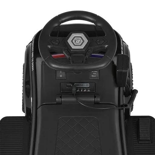 Детский электромобиль Bambi Racer M 5844B-2: безопасность, стиль, удовольствие, черный - фото 2