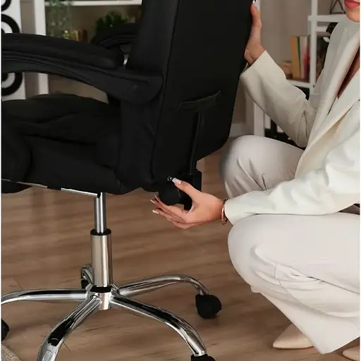 Офисное кресло Di Volio Baldo черный - фото 6