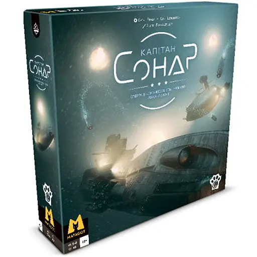 Настольная игра Woodcat Капитан СОНАР (Captain Sonar) (укр.) (ВР_КС) - фото 1