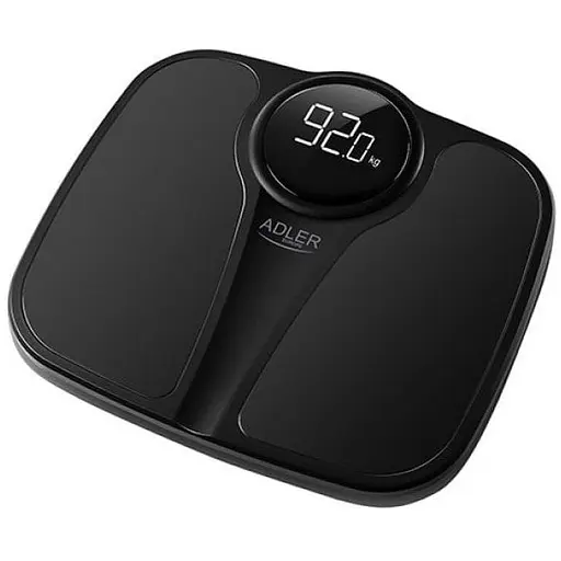 Ваги для підлоги Adler AD 8172b 180 кг чорний - фото 1