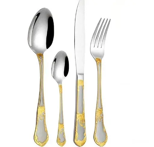 Набор столовых приборов Bachmayer BM-7260 на 12 персон в подарочном чемодане 72 предмета - фото 1