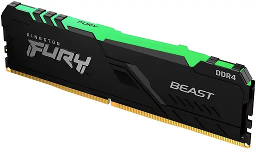 Память для ПК Kingston DDR4 32GB 3600 FURY Beast RGB - фото 7