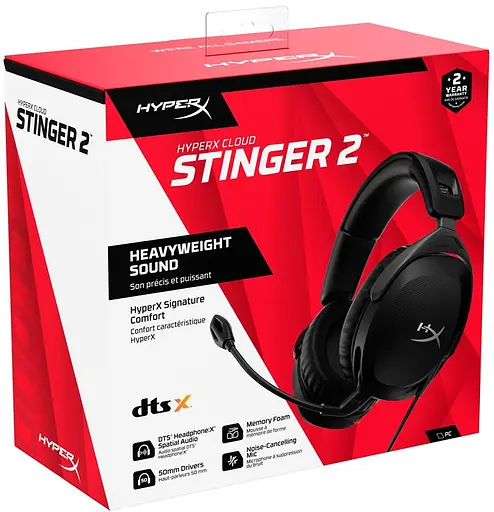 Гарнитура HyperX Cloud Stinger 2 3.5 mm Black (519T1AA) - фото 10