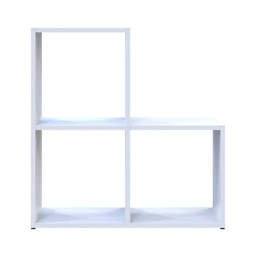Стеллаж Doros Степь 2х2 Белый открытый 69х28.8х71.4 (41516156) - фото 4