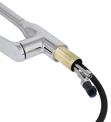 Смеситель для кухни Qtap Vlasta New с выдвижным изливом QTVLA344CRM45646 - фото 6