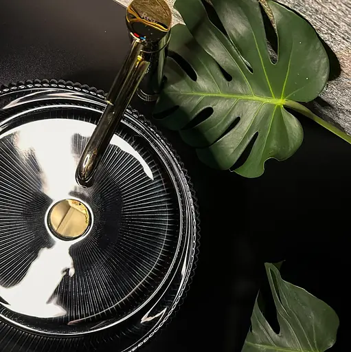 Умивальник Rea Ingrid black накладний REA-U6800, Чорний матовий - фото 3