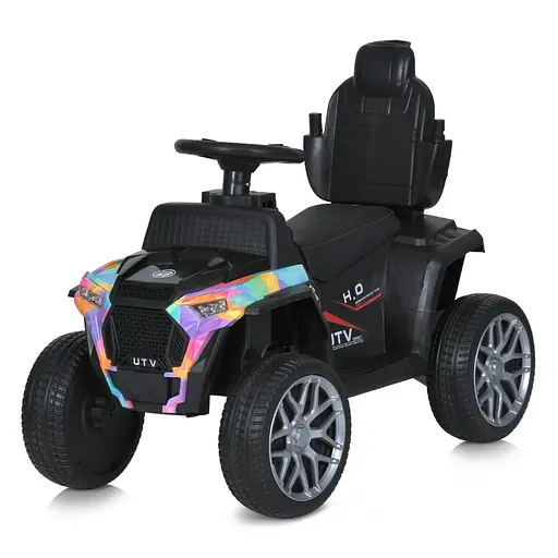 Дитяча каталка-толокар Bambi Racer M 5731EL-12 із батьківською ручкою та музикою - фото 5