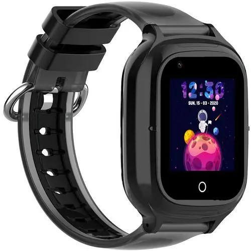 Дитячі розумні смарт-годинник Wonlex KT23 з камерою WI-FI GPS SIM-карта відеодзвінок Black (17768) - фото 4