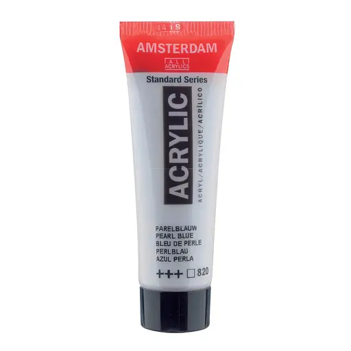 Фарба акрилова AMSTERDAM (820) Синя перламутрова 20 мл Royal Talens [CD] - фото 1