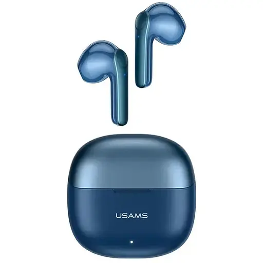 Бездротові навушники Usams Earbuds XH09, TWS, BT5.1, 35mAh, 300mAh, 5.5h, blue