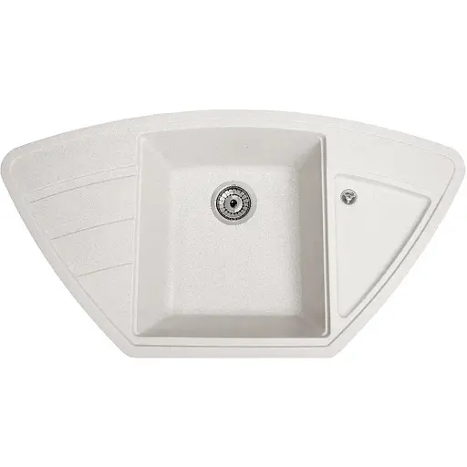 Кухонна мийка Romzha Jorum 98B Biela (101)