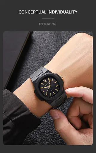 Наручний годинник Skmei 2382 Black Gold, 2382BKGD (18368) - фото 5