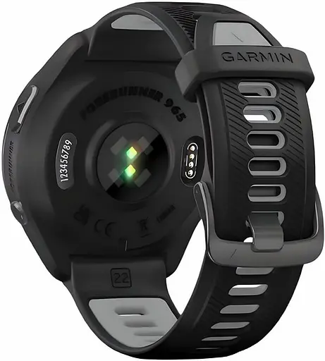 Смарт-часы Garmin Forerunner 965 Carbon Gray Titanium Bezel w. Blk Case and Blk/Powder Gray S. Band (010-02809-00) - фото 8