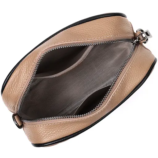 Кожаная женская сумка Vintage через плечо на одно отделение 21х14х8 см sum0029001 - фото 6